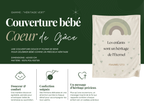 Couverture bébé - Gamme HÉRITAGE Vert