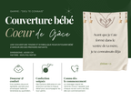 Couverture bébé - Gamme DIEU TE CONNAIS